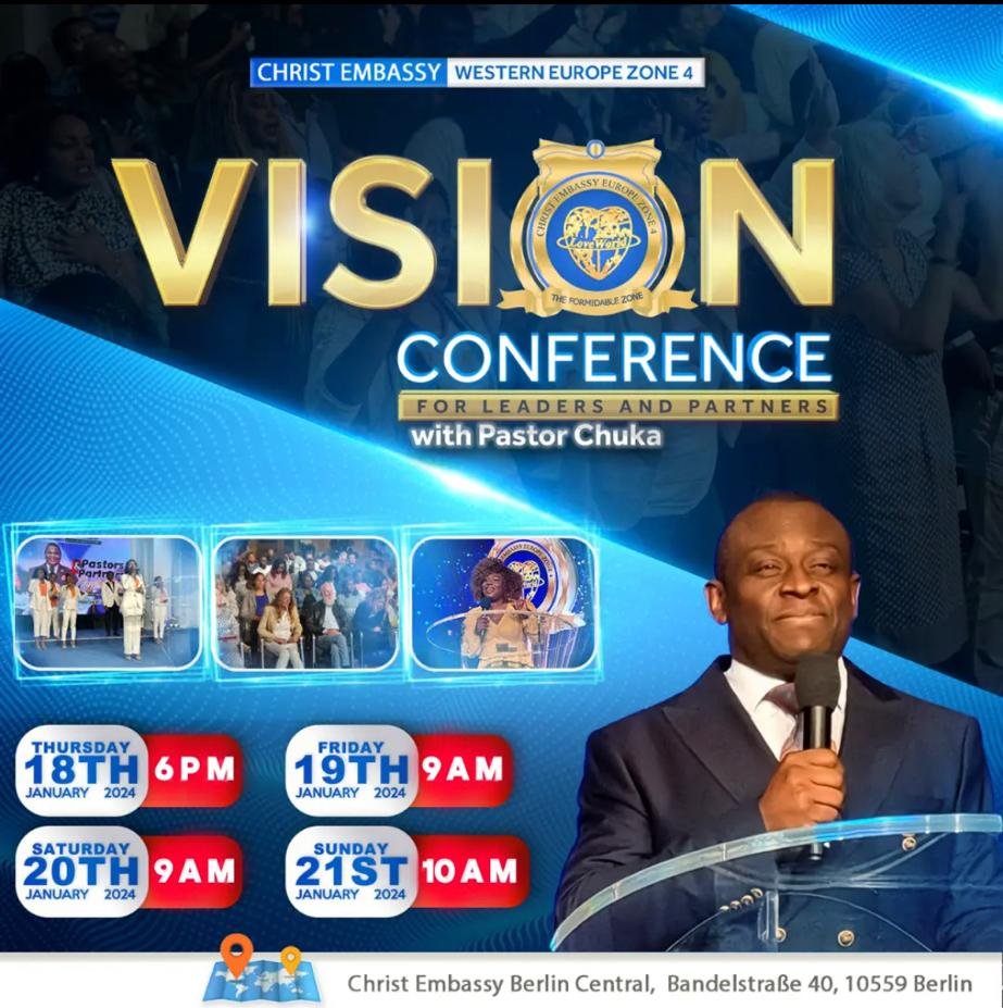 vision conference 2024, Christ Embassy Germany